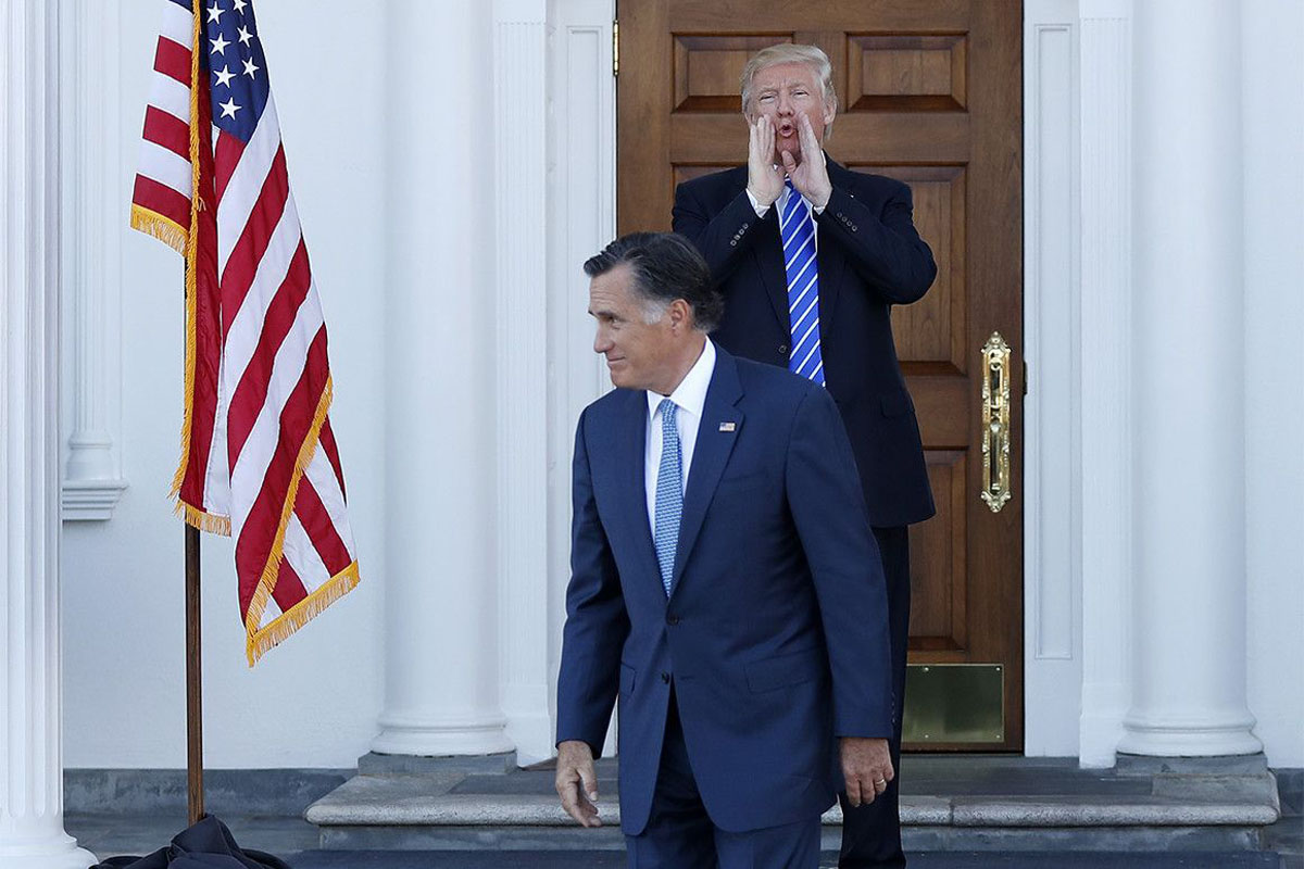 Mitt Romney, Donald Trump